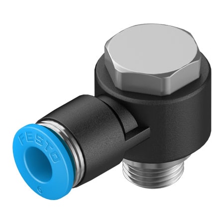 Festo Push-In L-Fitting QSLV-G1/8-6-100 QSLV-G1/8-6-100